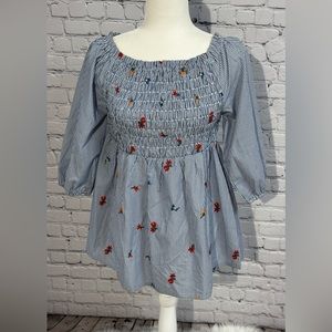 Woman’s Grand & Greene Off Shoulder Blouse Size XL